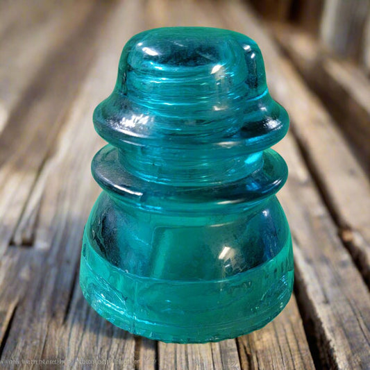 Vintage Glass Insulators – Perfect for Craft Projects & Décor - Blue