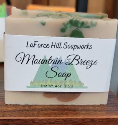 Mountain Breeze Handcrafted Soap