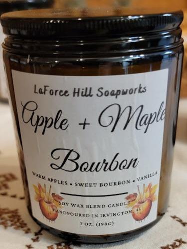 Apple + Maple Bourbon Scented Candle