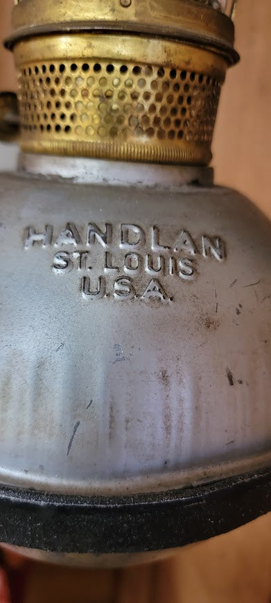 HANDLAN ST. LOUIS RAILROAD CABOOSE WALL LAMP